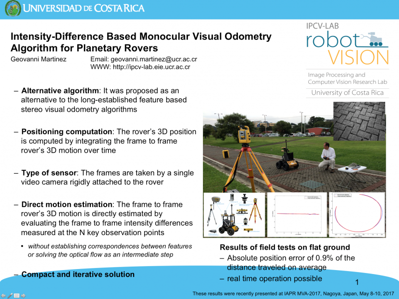 Research In Motion, Vision and Image Processing Lab